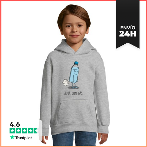 Sudadera Para Niños Con Capucha Agua Con Gas LaTostadora - latostadora.com - Modalova