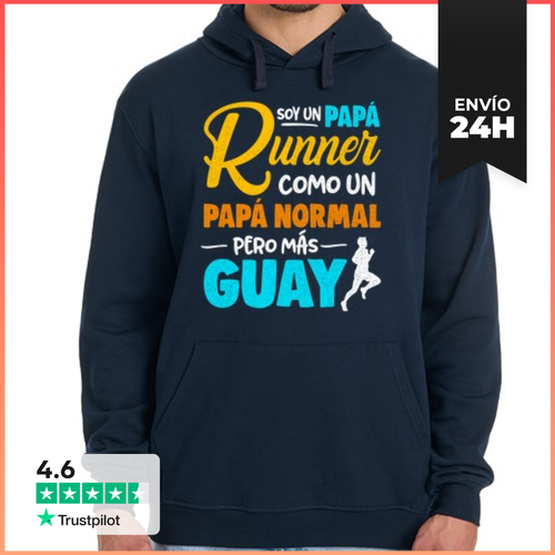 Sudadera Unisex Con Capucha Papá Runner Guay Running Regalo Día - latostadora.com - Modalova