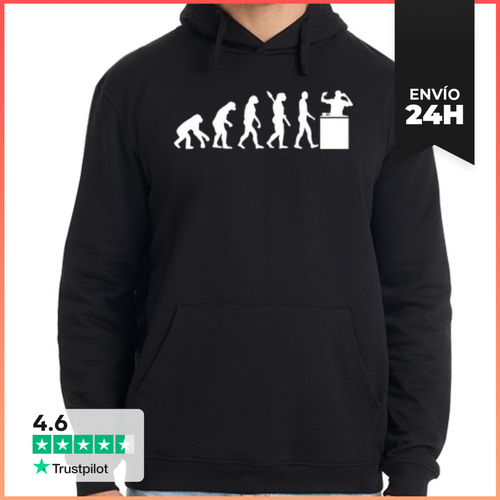 Sudadera Unisex Con Capucha Dj Evolution LaTostadora - latostadora.com - Modalova