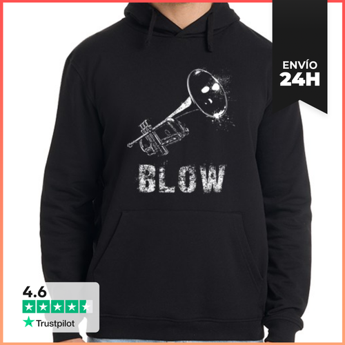 Sudadera Unisex Con Capucha Trompeta-golpe-jazz-musica - latostadora.com - Modalova