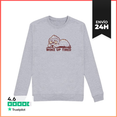 Sudadera Unisex Desperté Cansado - Sudadera LaTostadora - latostadora.com - Modalova