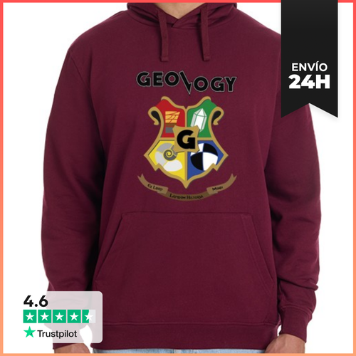 Sudadera Unisex Con Capucha Geowarts 2 LaTostadora - latostadora.com - Modalova