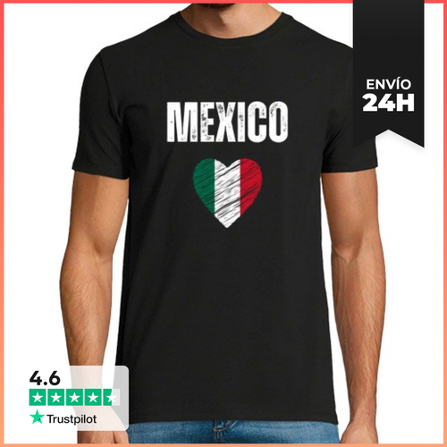 Camiseta Hombre Clásica Yo Amo México LaTostadora - latostadora.com - Modalova