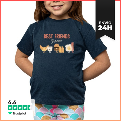 Camiseta Clásica Para Niños BFF LaTostadora - latostadora.com - Modalova