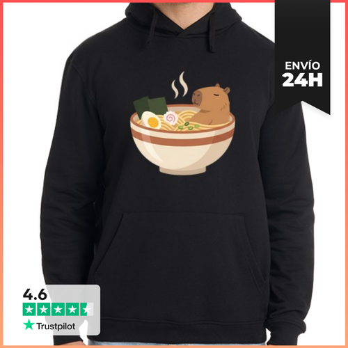 Sudadera Unisex Con Capucha Linda Capibara Relajándose En Un Baño - latostadora.com - Modalova