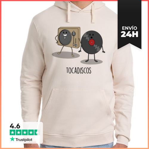 Sudadera Unisex Con Capucha Tocadiscos LaTostadora - latostadora.com - Modalova