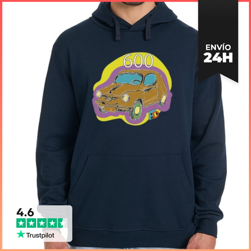 Sudadera Unisex Con Capucha Coches Antiguos LaTostadora - latostadora.com - Modalova