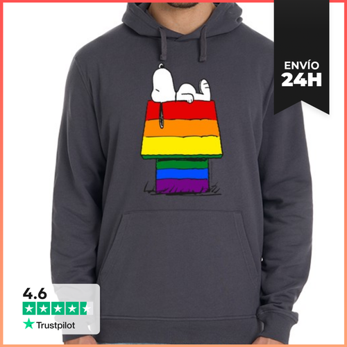 Sudadera Unisex Con Capucha Snoopy Pride LaTostadora - latostadora.com - Modalova