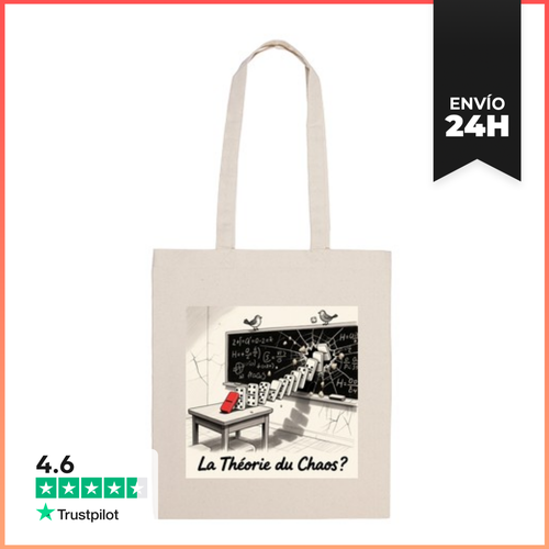 Bolsa De Tela La Teoría Del Caos El Efecto Mariposa Bolso De Mano - latostadora.com - Modalova