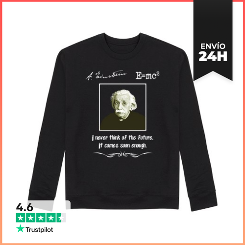 Sudadera Unisex Albert Einstein LaTostadora - latostadora.com - Modalova