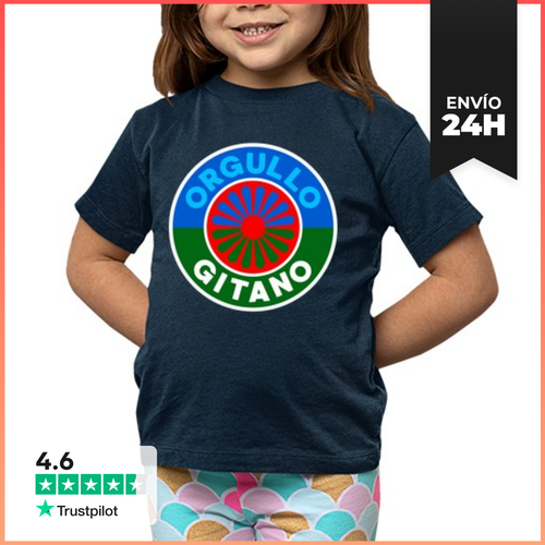 Camiseta Clásica Para Niños Orgullo Gitano Bandera Gitana Pueblo - latostadora.com - Modalova