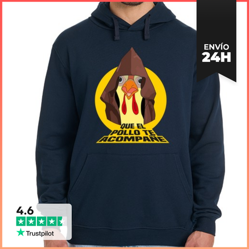 Sudadera Unisex Con Capucha Sudadera Pollo Jedi LaTostadora - latostadora.com - Modalova