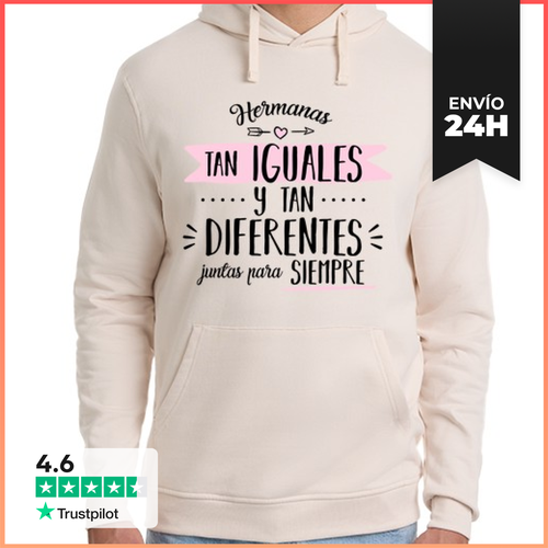 Sudadera Unisex Con Capucha Hermanas LaTostadora - latostadora.com - Modalova