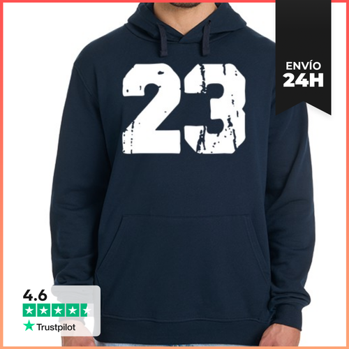 Sudadera Unisex Con Capucha Retro 23 LaTostadora - latostadora.com - Modalova