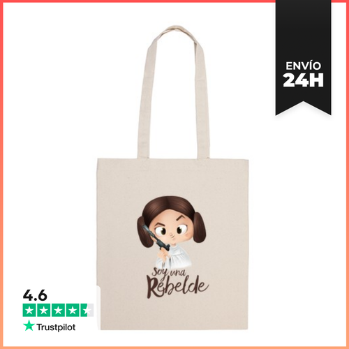 Bolsa De Tela Rebelde-Bandolera 100 Algodón LaTostadora - latostadora.com - Modalova