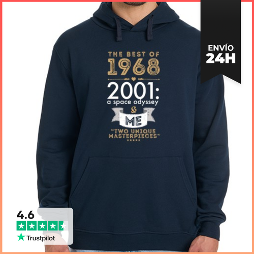 Sudadera Unisex Con Capucha 1968 2001 & I LaTostadora - latostadora.com - Modalova