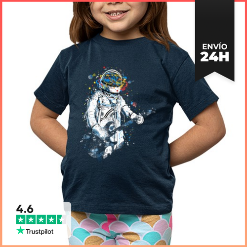 Camiseta Clásica Para Niños Guitarra Espacial LaTostadora - latostadora.com - Modalova