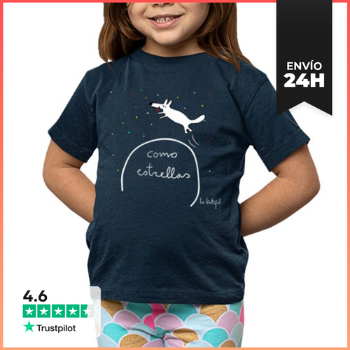 Camiseta Clásica Para Niños Como Estrellas LaTostadora - latostadora.com - Modalova