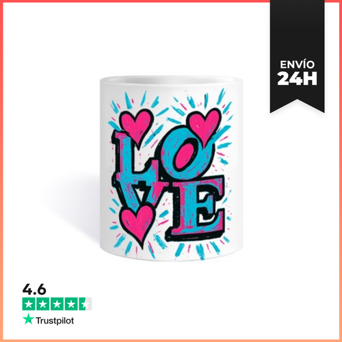 Taza Amor - Amor - San Valentín - Corazón LaTostadora - latostadora.com - Modalova