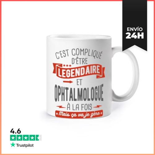 Taza Legendario Y Oftalmólogo LaTostadora - latostadora.com - Modalova