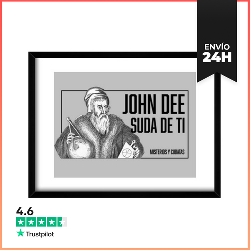 Cuadro Con Marco Horizontal John Dee Suda De Ti - Cuadro - latostadora.com - Modalova