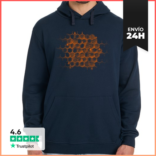 Sudadera Unisex Con Capucha Design 460367 LaTostadora - latostadora.com - Modalova