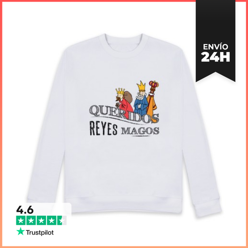 Sudadera Unisex Queridos Reyes Magos LaTostadora - latostadora.com - Modalova
