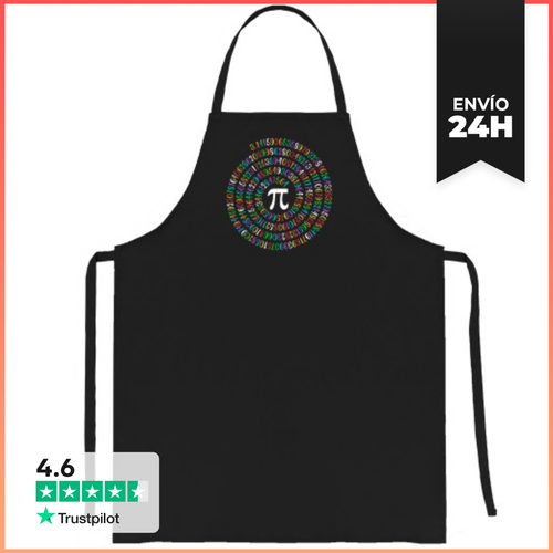 Delantal Pi En Colores LaTostadora - latostadora.com - Modalova