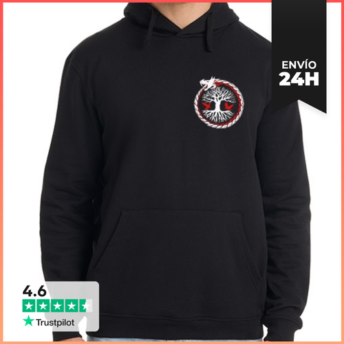 Sudadera Unisex Con Capucha Viking Fan LaTostadora - latostadora.com - Modalova
