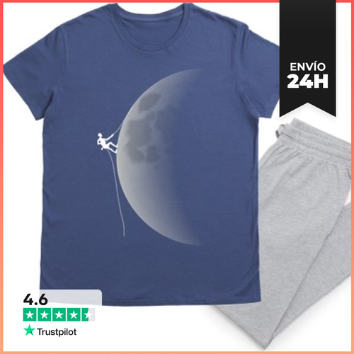 Pijama Escalar La Luna LaTostadora - latostadora.com - Modalova