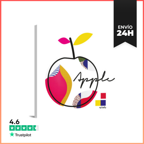 Lienzo Cuadrado Apple 2 L LaTostadora - latostadora.com - Modalova