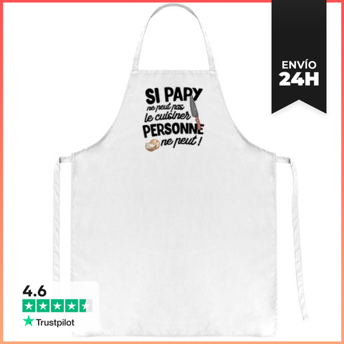 Delantal Si El Abuelo Cocina LaTostadora - latostadora.com - Modalova