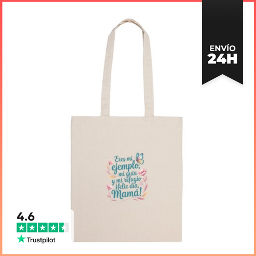 Bolsa De Tela Eres Mi Ejemplo Y Refugio LaTostadora - latostadora.com - Modalova