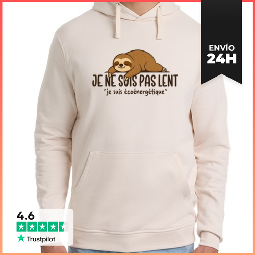 Sudadera Unisex Con Capucha Soy Ecológico LaTostadora - latostadora.com - Modalova
