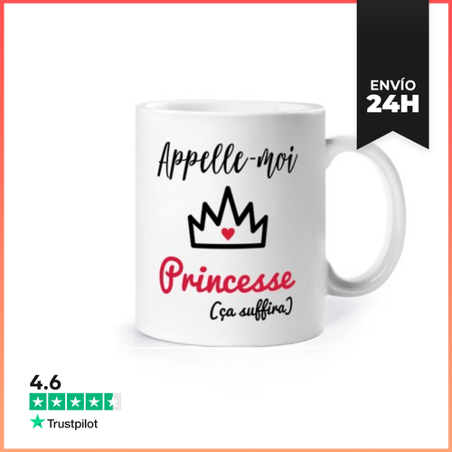 Taza Llámame Princesa LaTostadora - latostadora.com - Modalova