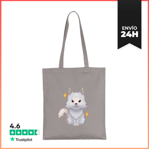 Bolsa De Tela Ragdoll Lilac Mitted LaTostadora - latostadora.com - Modalova
