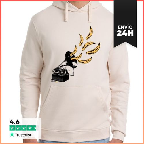 Sudadera Unisex Con Capucha Banana Jazz LaTostadora - latostadora.com - Modalova