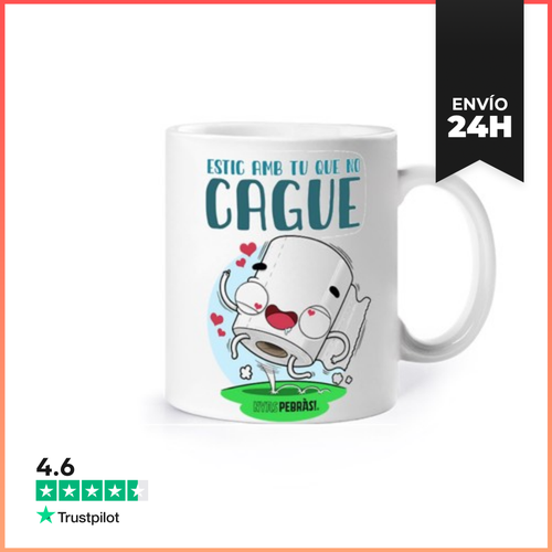 Taza Estic Amb Tu Que No Cague LaTostadora - latostadora.com - Modalova