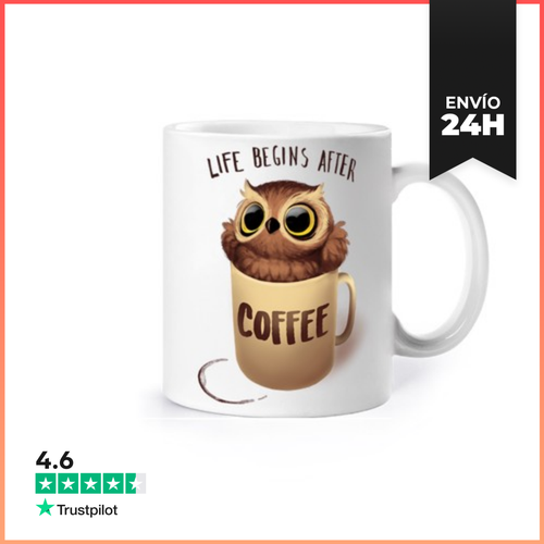 Taza Night Owl - Coffee Cute Bird LaTostadora - latostadora.com - Modalova