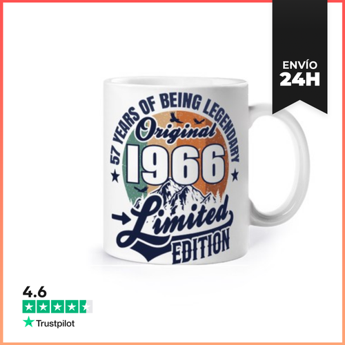 Taza 57 Años - Edición Limitada 1966 LaTostadora - latostadora.com - Modalova