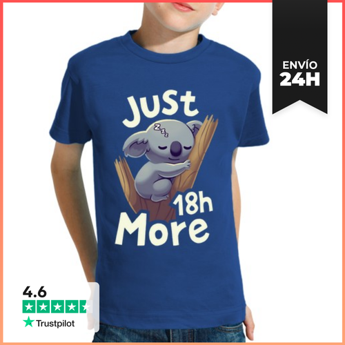 Camiseta Clásica Para Niños Bebé Koala Durmiendo 18h Más - latostadora.com - Modalova