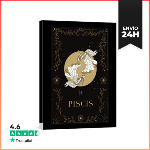 Lienzo Vertical Piscis LaTostadora - latostadora.com - Modalova