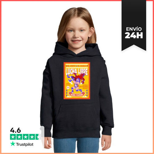 Sudadera Para Niños Con Capucha LUCHA LIBRE LaTostadora - latostadora.com - Modalova