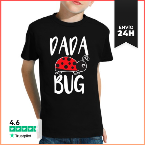 Camiseta Clásica Para Niños Mensaje Dado Bicho Divertido - latostadora.com - Modalova
