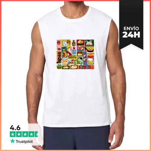 Camiseta Sin Mangas Tapas LaTostadora - latostadora.com - Modalova