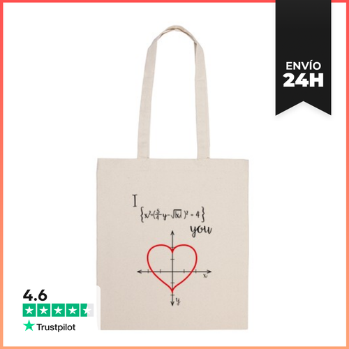 Bolsa De Tela Mathematical Love LaTostadora - latostadora.com - Modalova