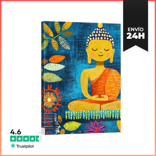 Lienzo Vertical Himalaya Folk 9 LaTostadora - latostadora.com - Modalova