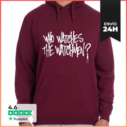 Sudadera Unisex Con Capucha Who Watches The Watchmen LaTostadora - latostadora.com - Modalova