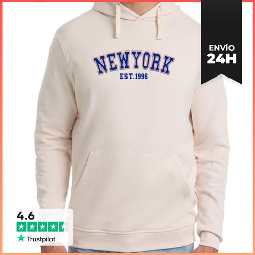 Sudadera Unisex Con Capucha Nueva York Est 1996 LaTostadora - latostadora.com - Modalova