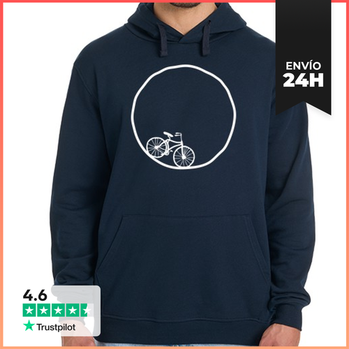 Sudadera Unisex Con Capucha La Bicicleta LaTostadora - latostadora.com - Modalova